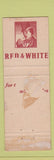 Matchbook Cover - Red & White Cigarettes J Leon Tobacco England UK