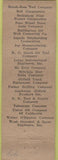 Matchbook Cover - Matep Materials Brazil