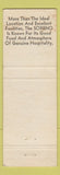 Matchbook Cover - Soreno Hotel St Petersburg FL