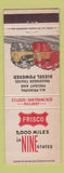 Matchbook Cover - Frisco Railroad San Francisco St Louis