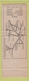 Matchbook Cover - Hotel Belden Canton OH Albert Pick SAMPLE