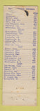 Matchbook Cover - Hoosier Court Motel Rockville IN