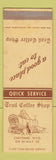 Matchbook Cover - Trail Coffee Shop Cheyenne WY