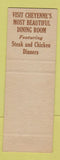 Matchbook Cover - Trail Coffee Shop Cheyenne WY