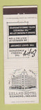 Matchbook Cover - Leland Hotel Richmond IN