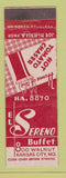 Matchbook Cover - El Sereno Buffet Kansas City MO