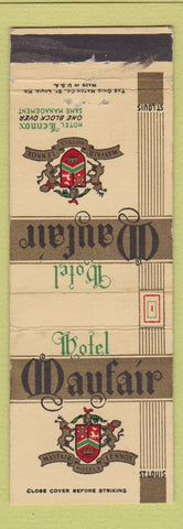 Matchbook Cover - The Mayfair Hotel St Louis MO