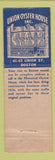 Matchbook Cover - Union Oyster House Boston MA feature