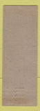 Matchbook Cover - Horton Washers Ironers HD Moyer Perkasie PA