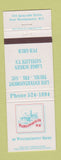 Matchbook Cover - Paddlewheeler Pub New Westminster BC