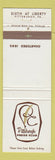 Matchbook Cover - Pittsburgh Press Club Pittsburgh PA