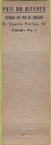 Matchbook Cover - Paulo Lima agricultural Brazil Insecticides