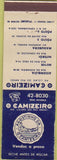 Matchbook Cover - O Camizeiro Stores Brazil