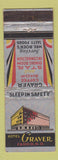 Matchbook Cover - Hotel Graver Fargo ND