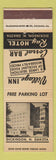 Matchbook Cover - Village Inn Dickinson ND