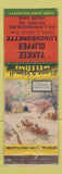 Matchbook Cover - Yankee Clipper Luncheonette Reading PA