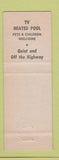 Matchbook Cover - Motel Town and Country Tucson AZ