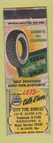 Matchbook Cover - Cities oil gas Tire Service Youngstown OH WEAR