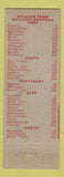 Matchbook Cover - Parkway Motel Billings MT