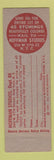 Matchbook Cover - Hoffman Studios Dog Cartoon New York City