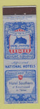 Matchbook Cover - Hotel Southern Brownwood TX
