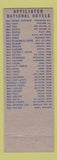 Matchbook Cover - Hotel Southern Brownwood TX