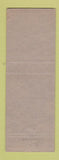 Matchbook Cover - Hotel Thomas Jefferson Tampa FL