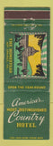 Matchbook Cover - Homestead Hotel Hot Springs VA