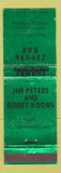 Matchbook Cover - Zepher Bar Muncie IN WEAR