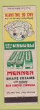 Matchbook Cover - Mennen Shave Cream