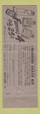 Matchbook Cover - Mennen Shave Cream