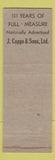 Matchbook Cover - Capps Men's Clothes Weicherdings Fulda MN