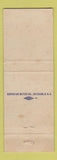 Matchbook Cover - South Side Sweden Club Chicago IL
