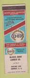 Matchbook Cover - Sco-co Metallic Paints McIVer Shaw Lumber Conway SC