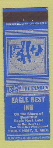 Matchbook Cover - Eagle Nest Inn Eagle Nest NM
