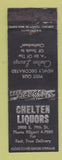 Matchbook Cover - Chelton Liquors Cheltenharn WORN