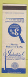 Matchbook Cover - Industrial Bank of Washington DC SAMPLE