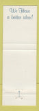 Matchbook Cover - Henry's Place Restaurant Southfield MI