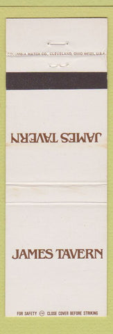 Matchbook Cover - James Tavern