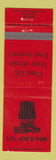 Matchbook Cover - Li'l Joe's Pub Bath OH