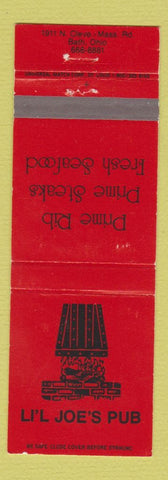 Matchbook Cover - Li'l Joe's Pub Bath OH