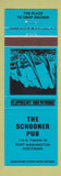 Matchbook Cover - The Schooner Pub Port Washington WI