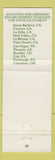 Matchbook Cover - Elephant Bar Restaurant CHAIN CA WEAR