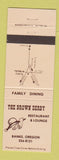 Matchbook Cover - Brown Derby Restaurant Banks OR