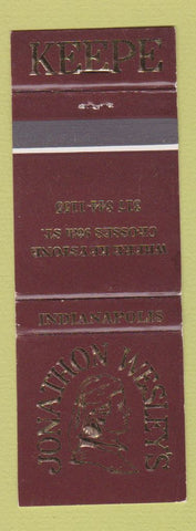Matchbook Cover - Jonathon Wesley's
