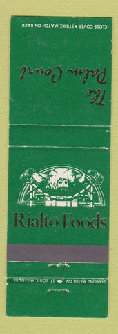 Matchbook Cover - The Palm Court Restaurant Overton Square MO