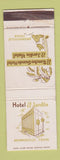 Matchbook Cover - Hotel El Jardin Brownsville TX