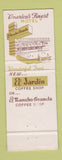 Matchbook Cover - Hotel El Jardin Brownsville TX