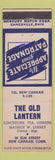 Matchbook Cover - Old Lantern New Canaan CT