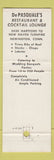 Matchbook Cover - De Pasquale's Restaurant Newington CT